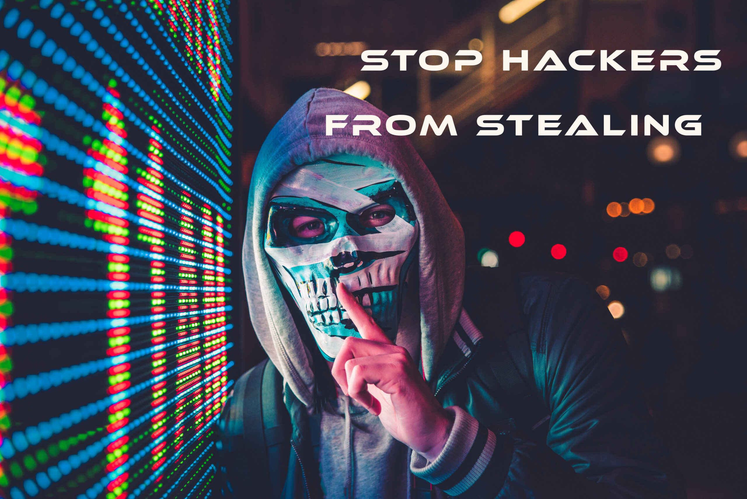 stop hackers from accessing computer and the network