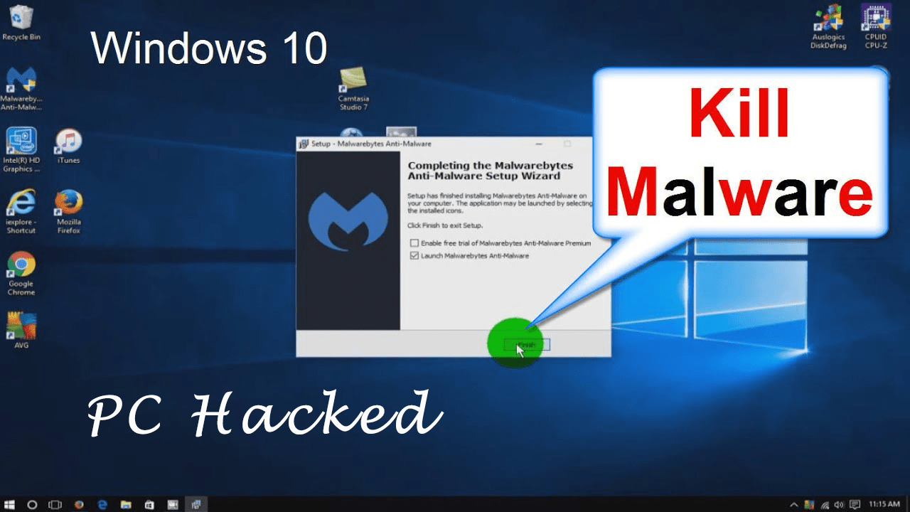 how to remove malware from windows 10